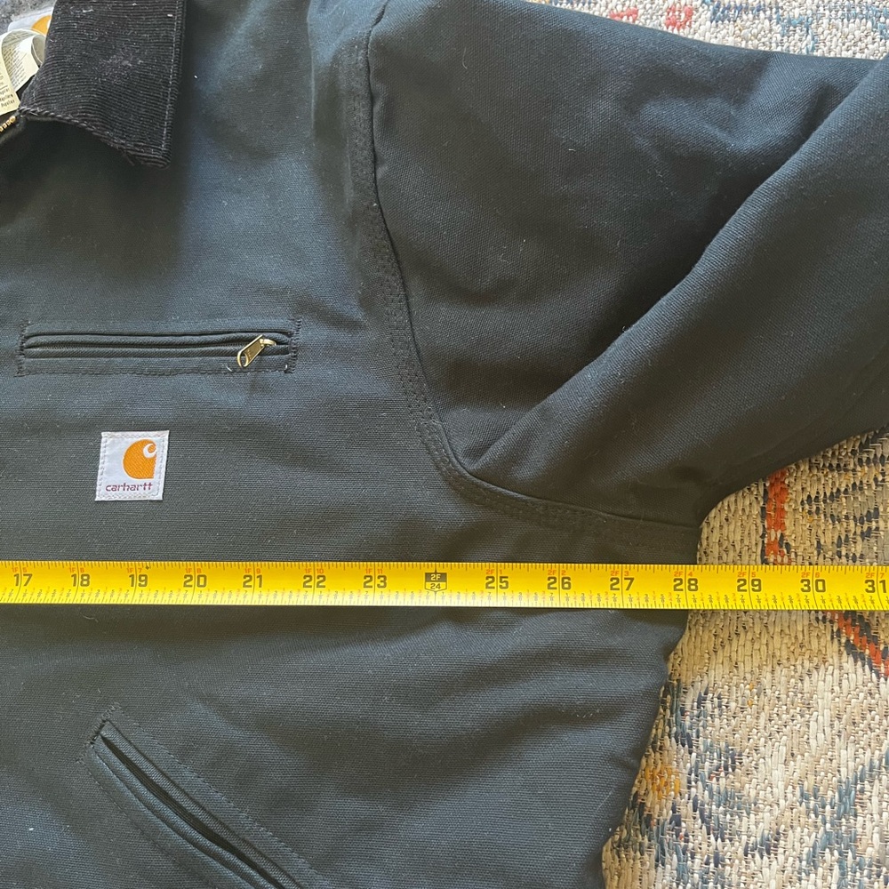 Carhartt Black Jacket Vintage J01 BLK 48 - Picture 12 of 16